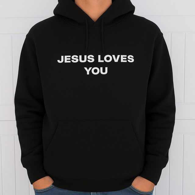 JESUS LOVES YOU HOODIE