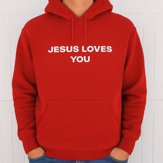 JESUS LOVES YOU HOODIE